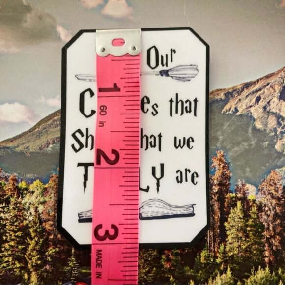 (7/$15) Durable Waterproof Sticker - Quote Sticker - Harry Potter - Picture 2 of 3